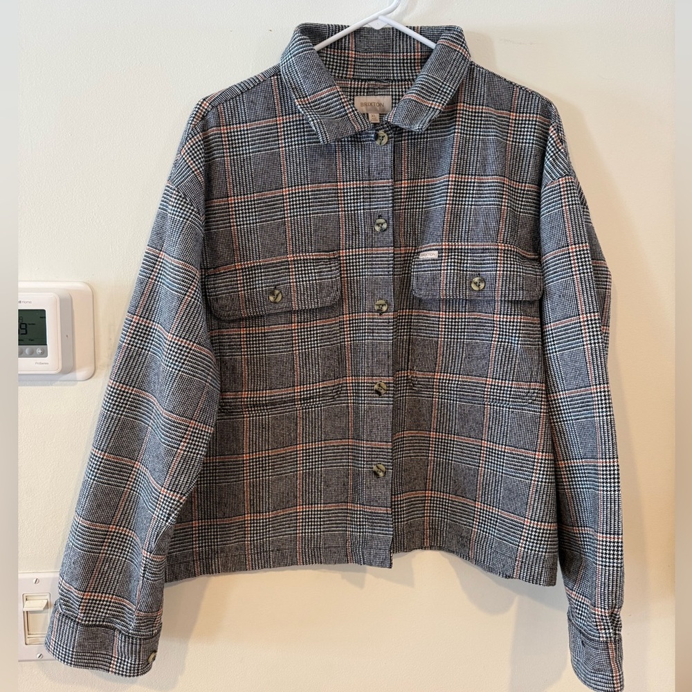 Women’s Brixton Bowery Flannel Cropped Jacket